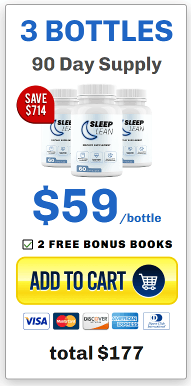Sleep Lean 3 bottle